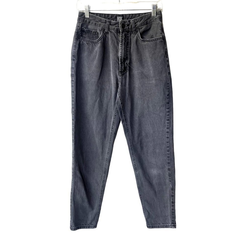 Urban Outfitters‎ BDG Mom High Rise Baggy Size 27 Mom Black Grey Washed Jean